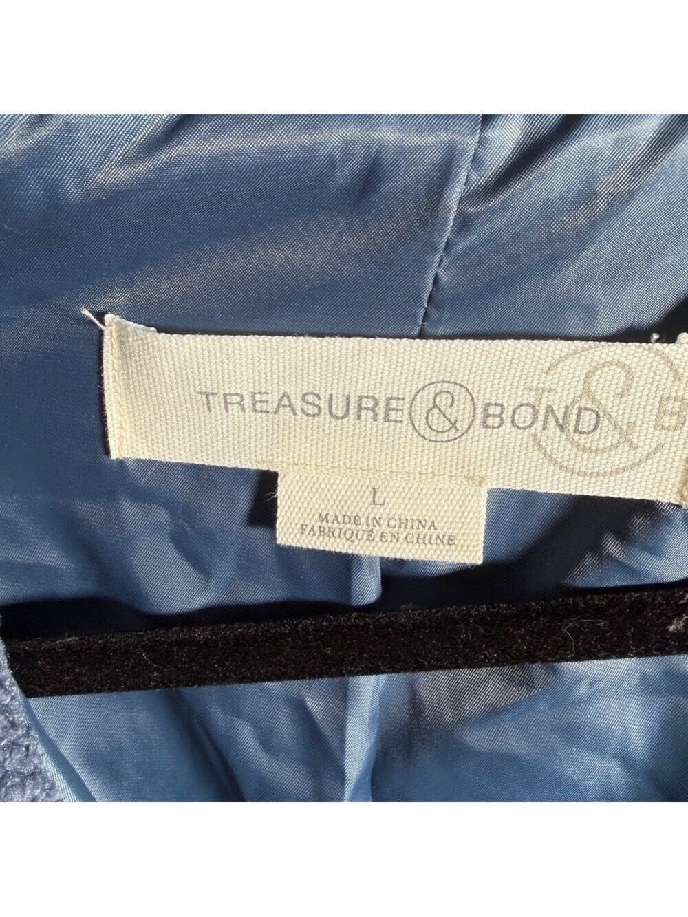 Treasure & Bond Blue Jacket Size L - Picture 5 of 7